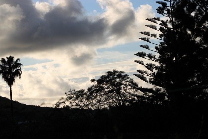 Miércoles con nubes y llluvias