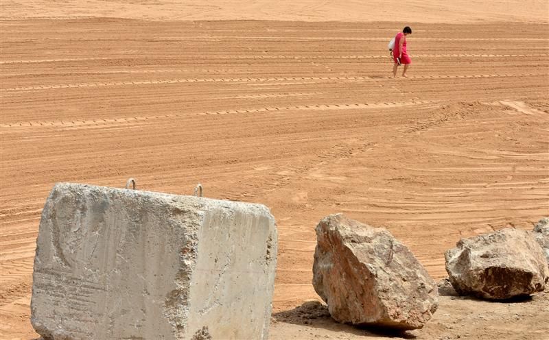 Visita de la Feht a la nueva Playa de Anfi Tauro