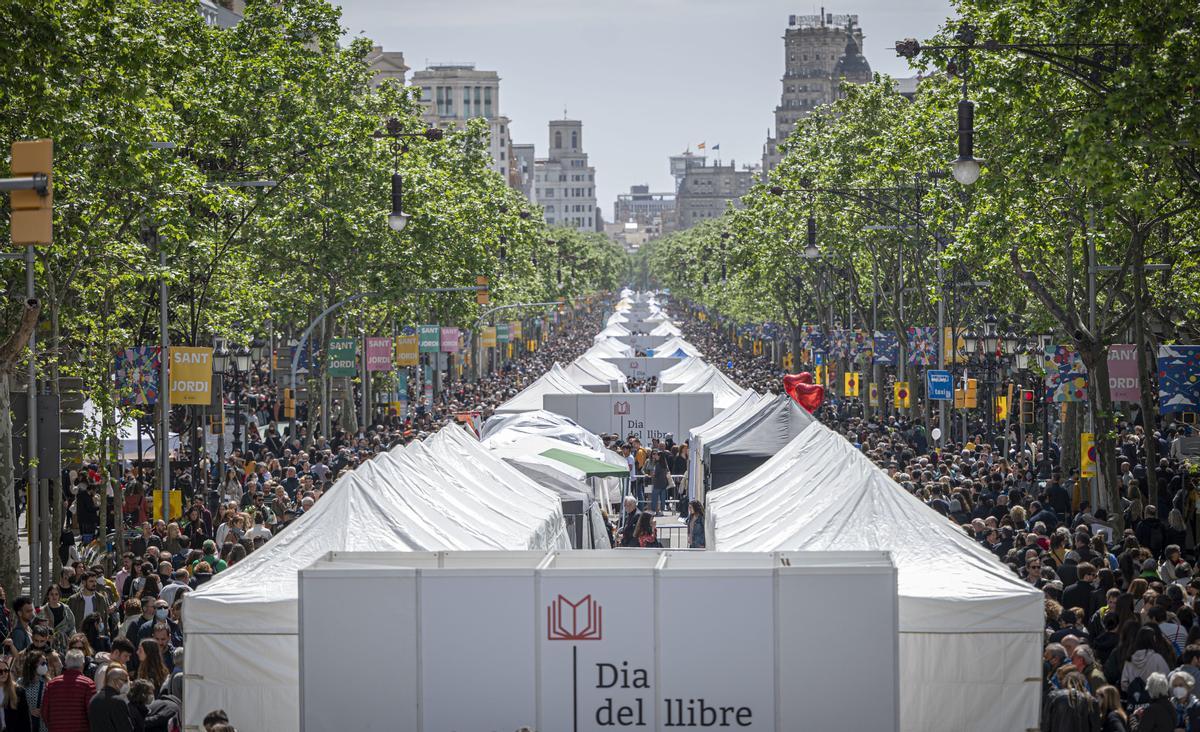 Vista del Passeig de Gràcia