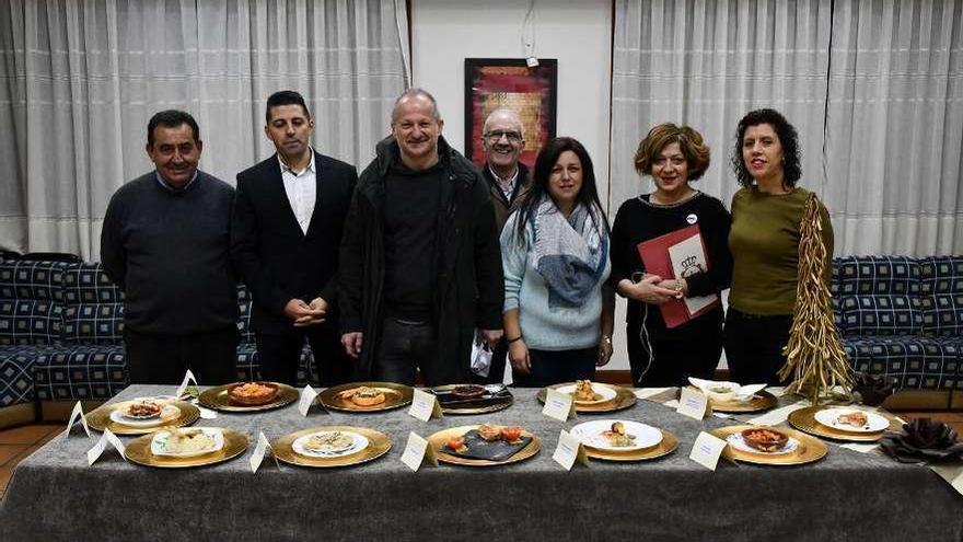 Acto de presentación de las tapas del concurso. // FdV