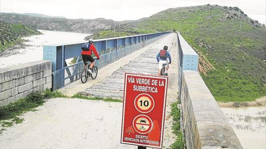 La Diputación inicia la mejora de los 56,5 kilómetros de Vía Verde