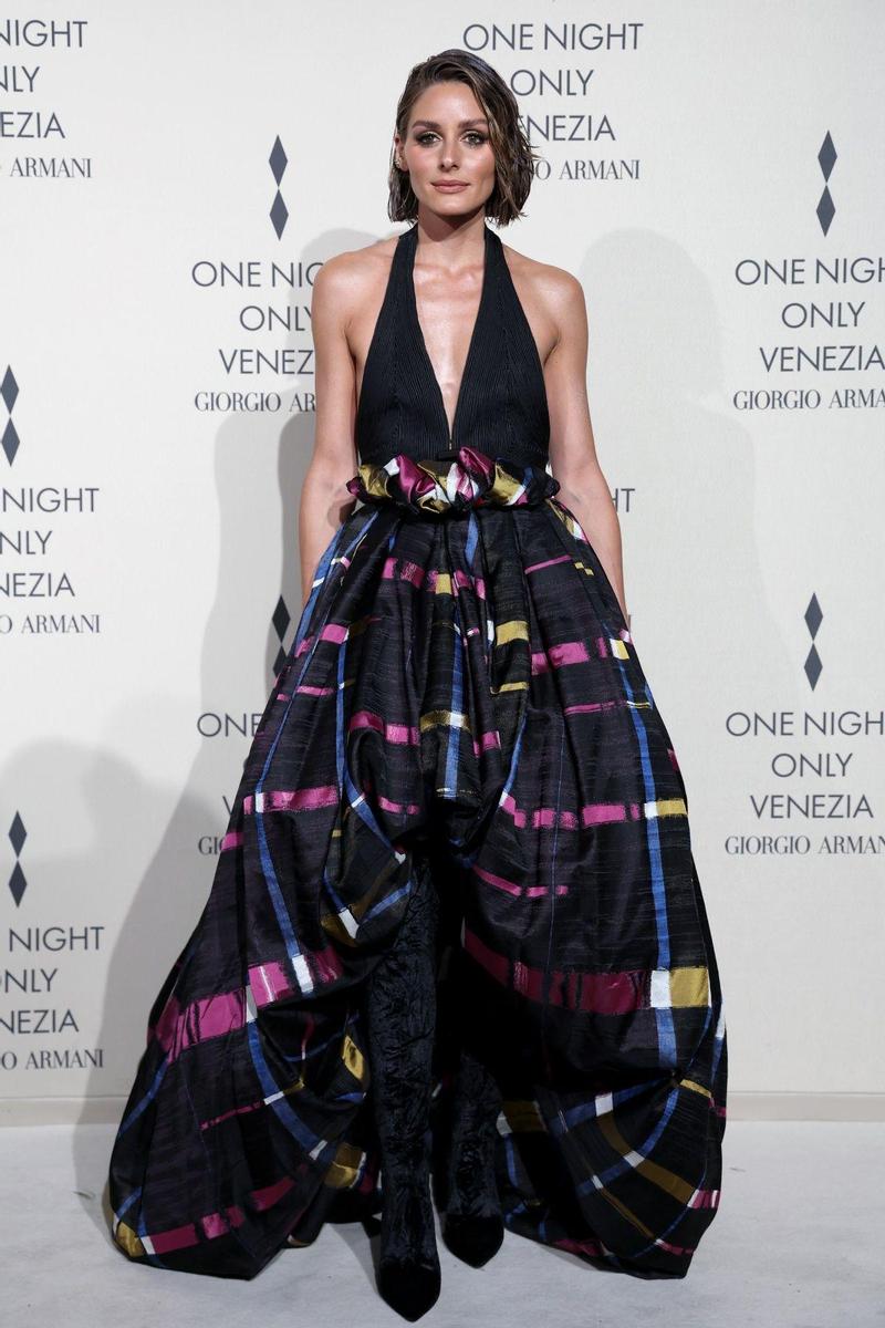 Olivia Palermo en el evento One Night Only Venezia de Giorgio Armani