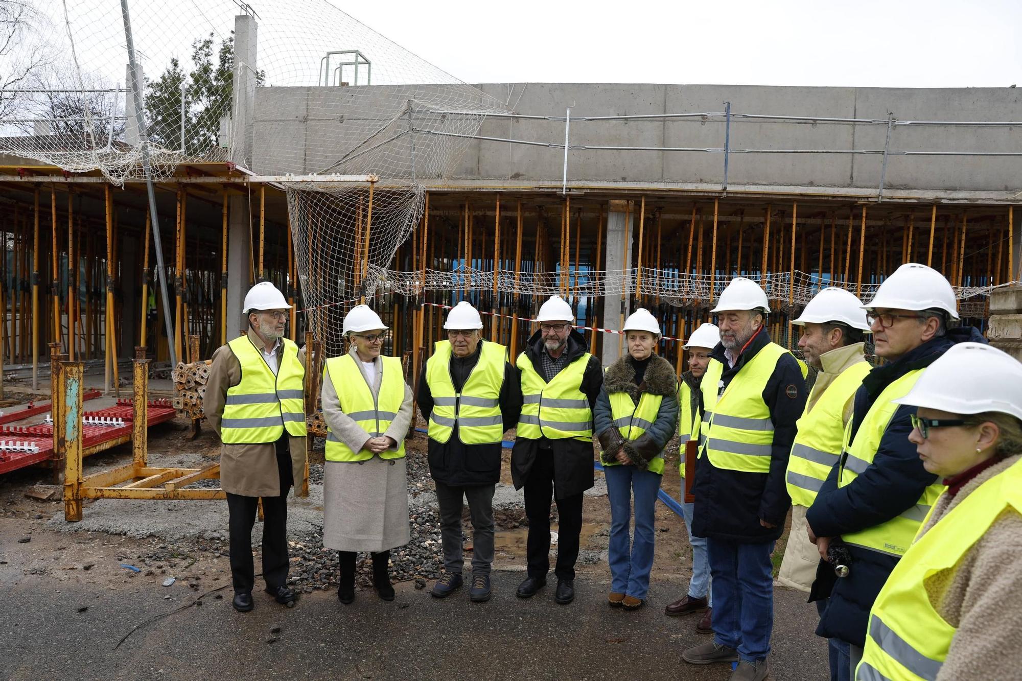 Así avanzan las obras del consultorio de Vega-La Camocha, en imágenes