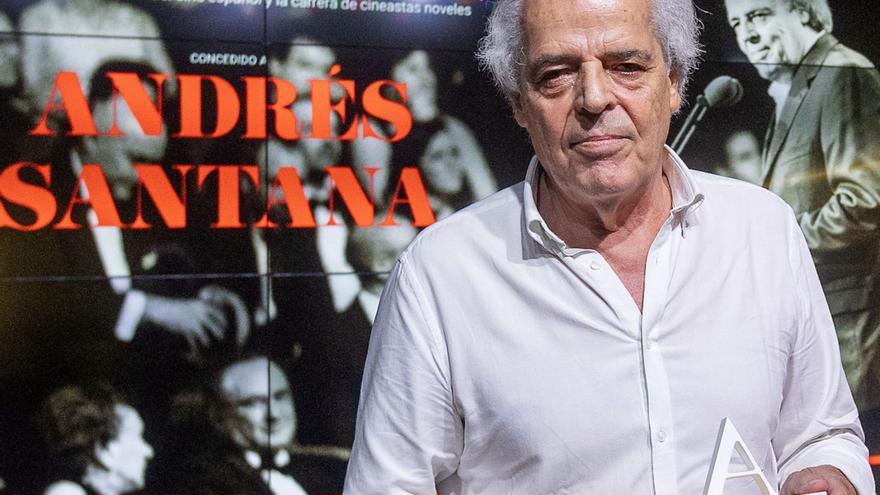 El productor grancanario Andrés Santana recibió el Premio Elías Querejeta. | | LP/DLP