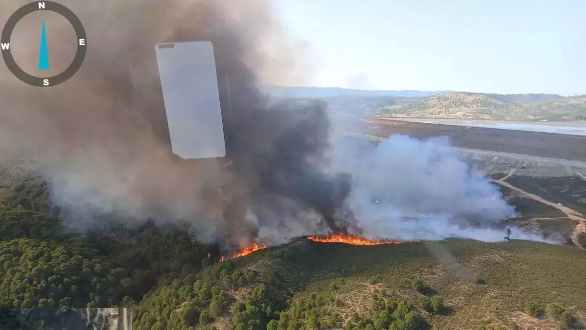 Incendio en Canillas de Aceituno