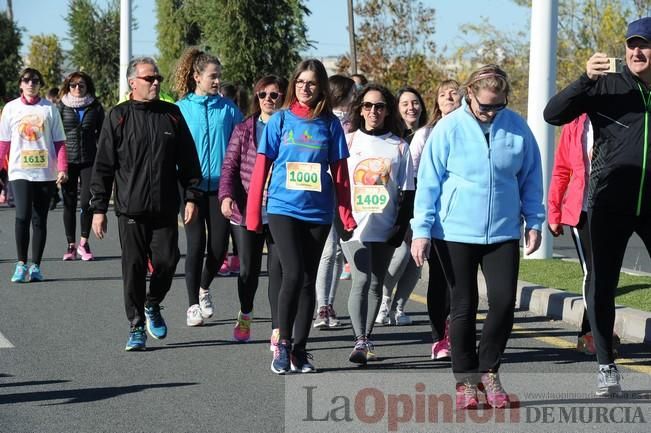 Carrera popular AFACMUR y La7TV en La Alberca: senderistas