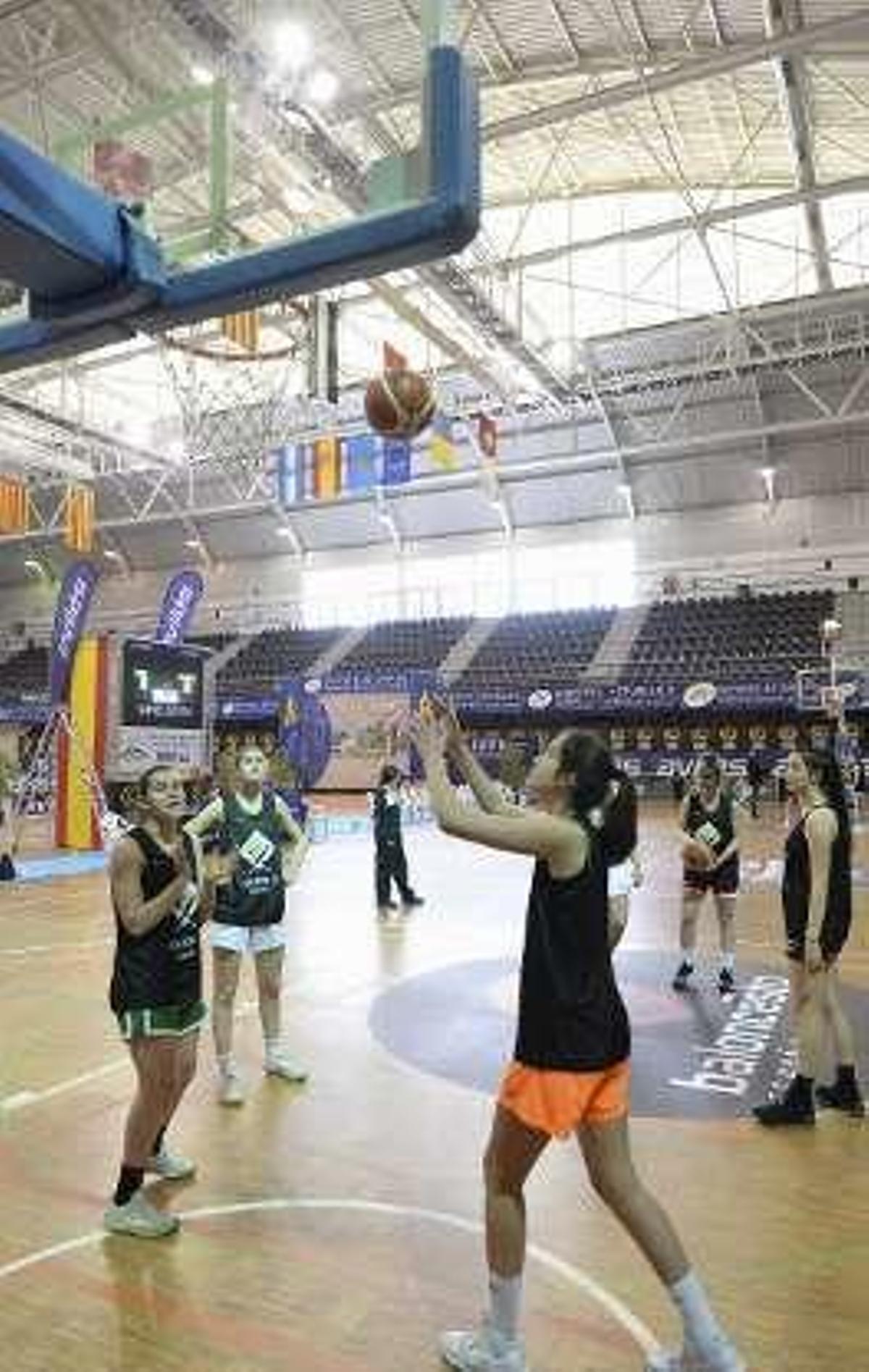 Un entrenamiento, ayer.
