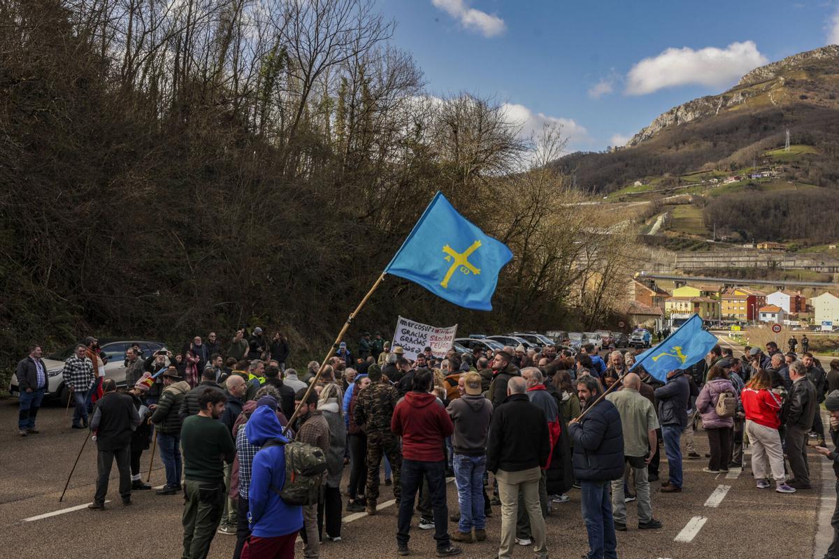 Protesta del campo por Mercosur.