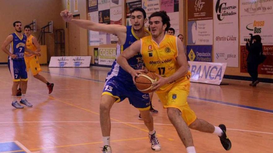 Shota Gelazonia solo disputó cinco partidos la pasada temporada con la camiseta del Xuven. // N. Parga