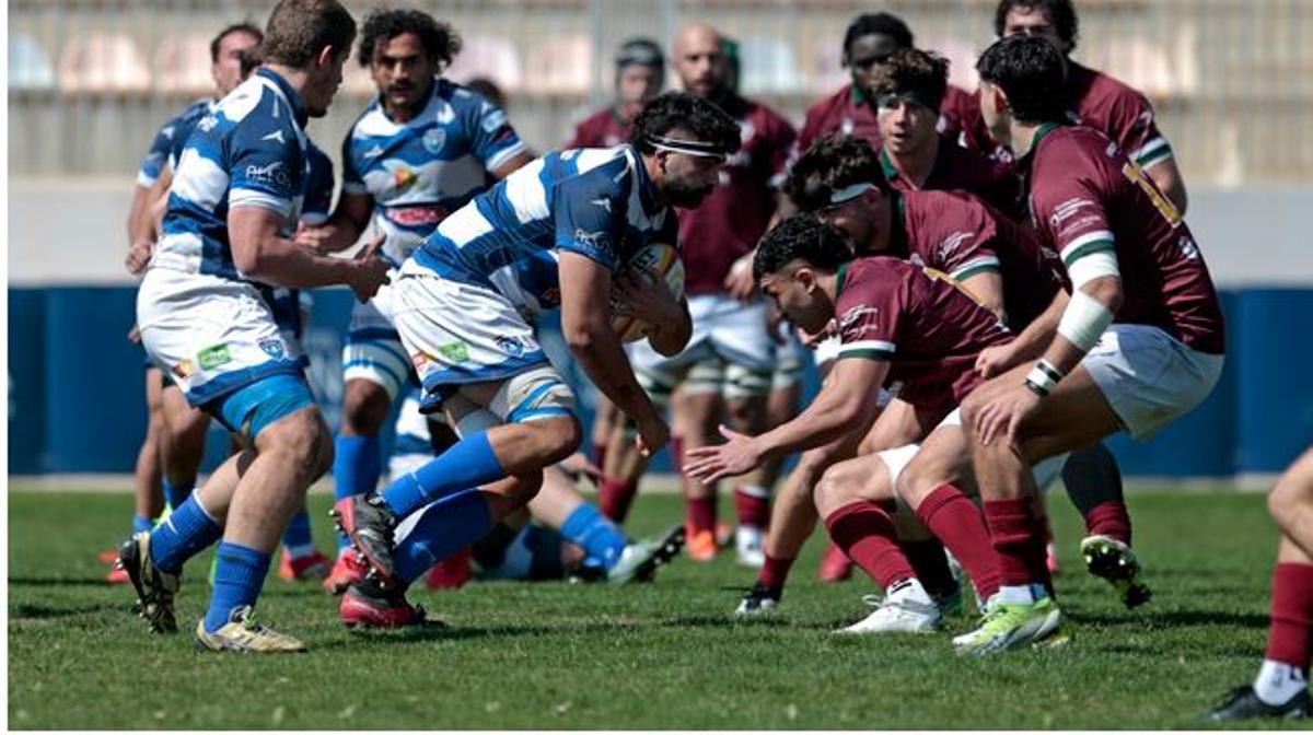 El Huesitos cayó ante el Societe Generale Liceo Francés (40-27) el pasado sábado en el último encuentro de la segunda fase.