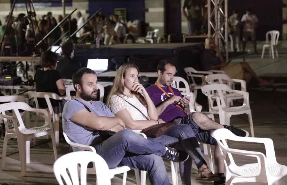 Noche electoral en la sede de UPM