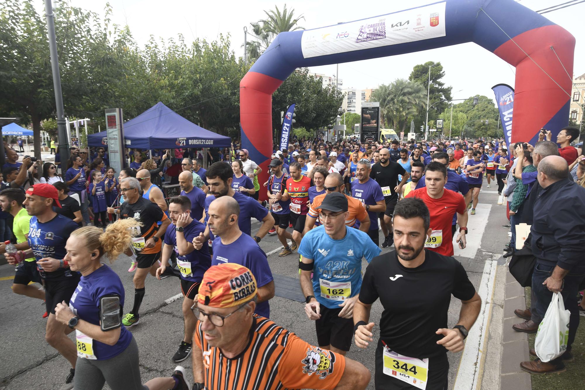 Carrera contra el cáncer de páncreas en Murcia