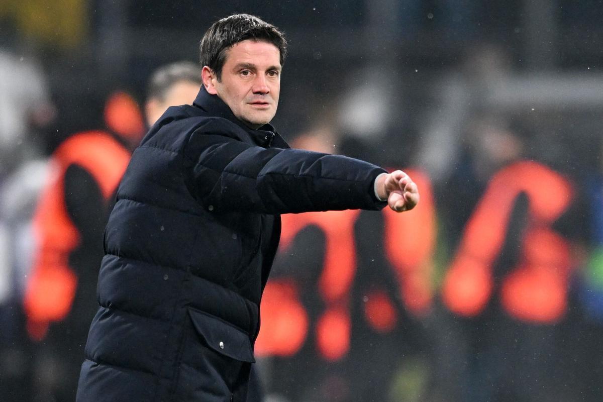 Chivu, durante un partido del Inter de Milán