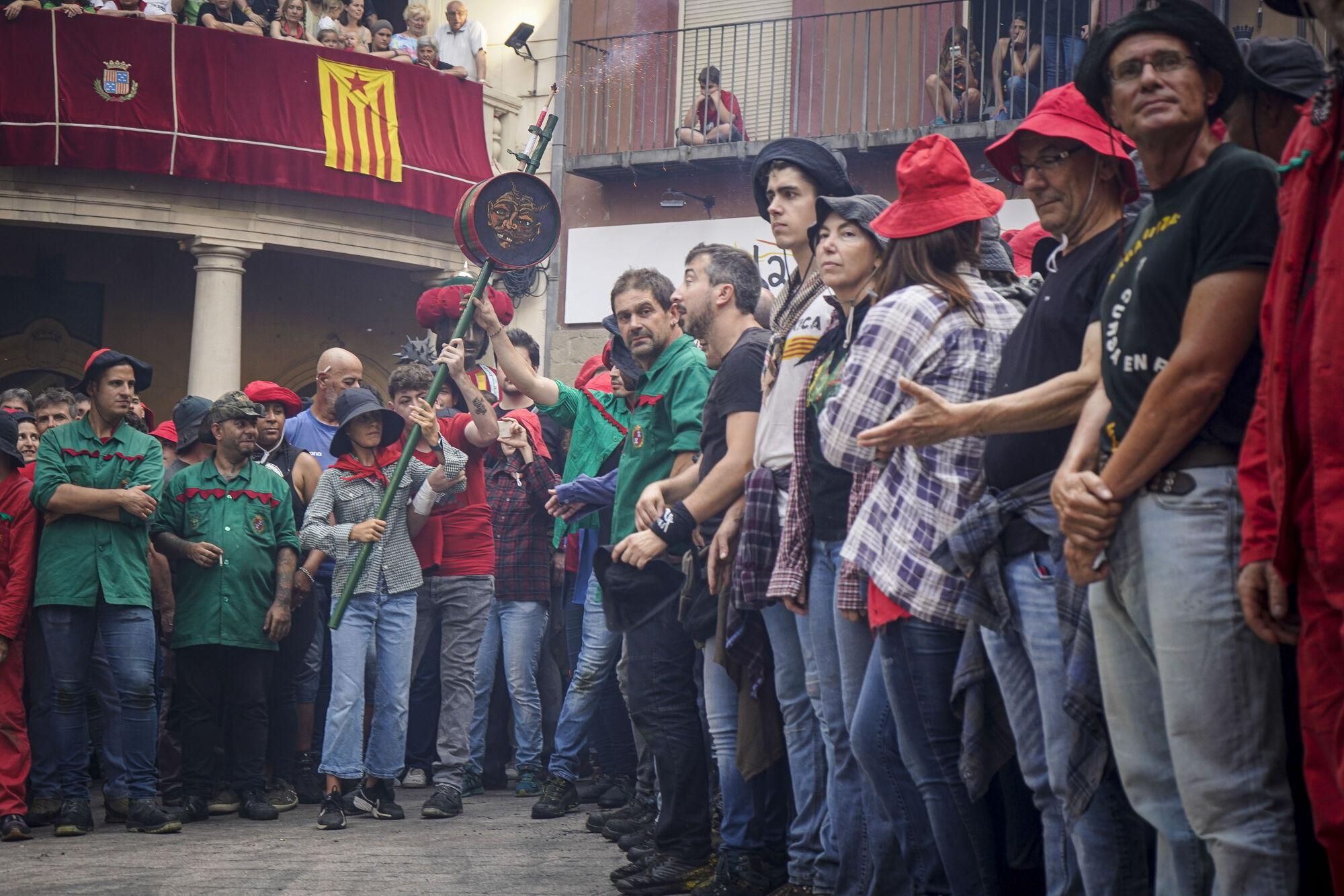 Així s'ha viscut el passacarrers de Patum de dissabte