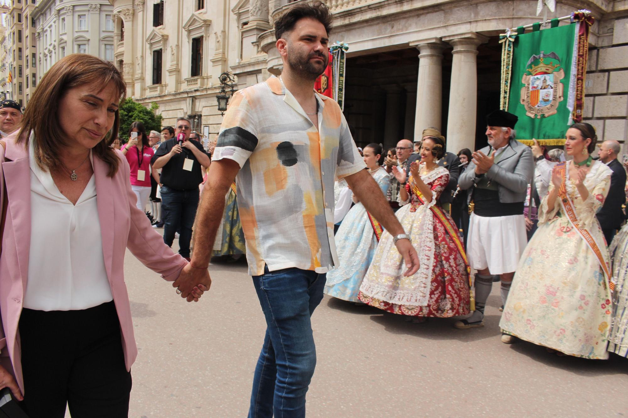 Las Fallas homenajean a Algarra en la entrega de premios