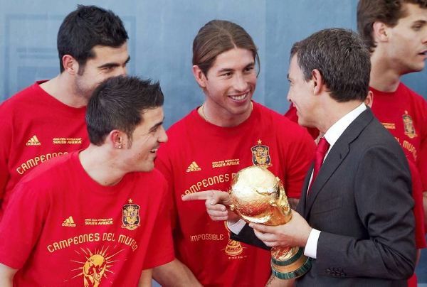 Celebraciones de 'La Roja' en Madrid