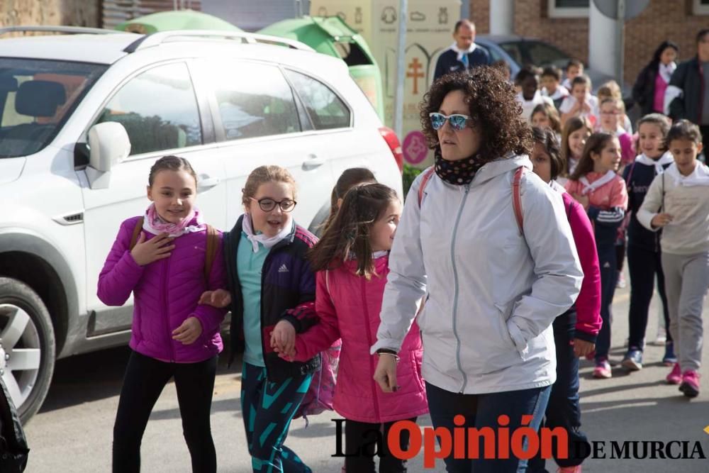 Marcha en el Día del Cáncer Infantil en Caravaca