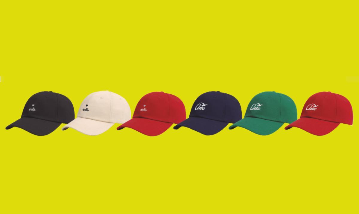 Colección de gorras Arte.