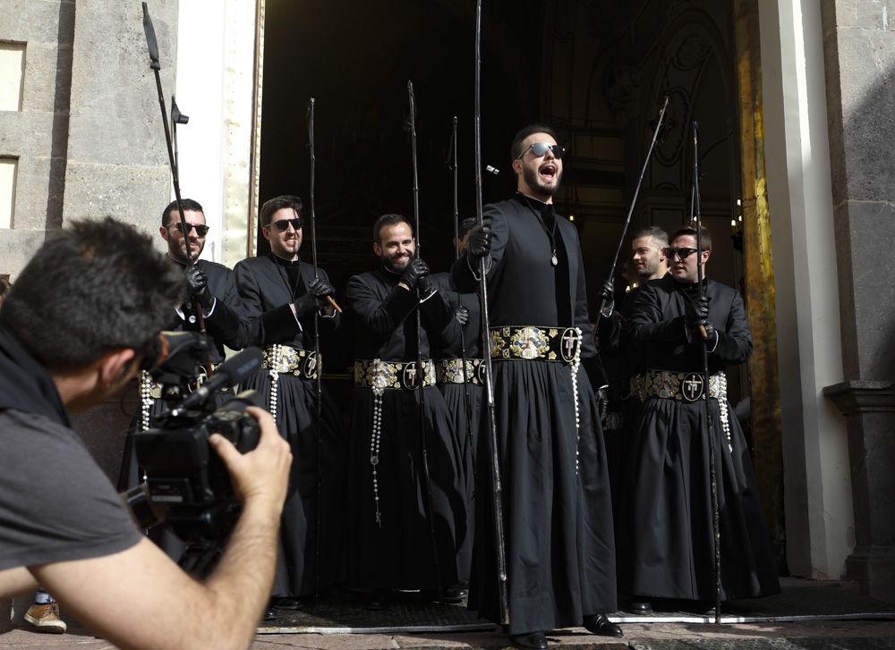 Viernes Santo en Sagunt. Subasta en la Ermita de la Sang.