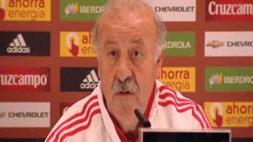 Del Bosque: "No hay ningún problema"