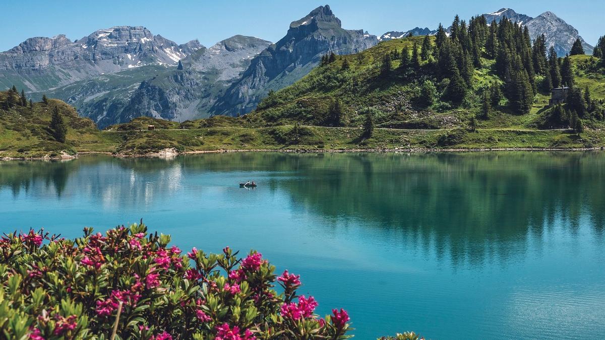 Suiza paisaje alpes