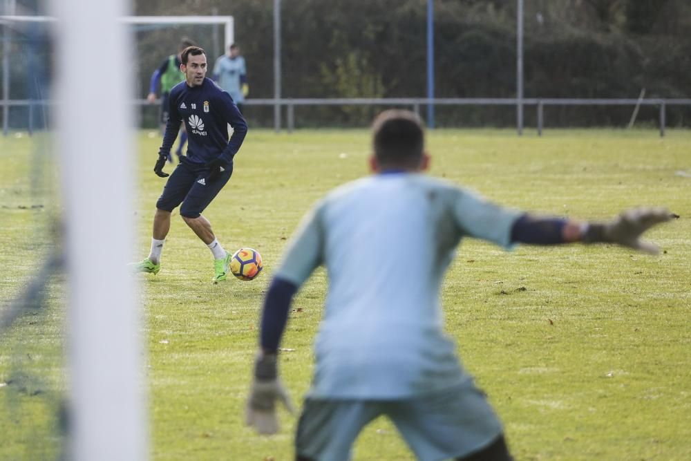 Entrenamiento del Real Oviedo