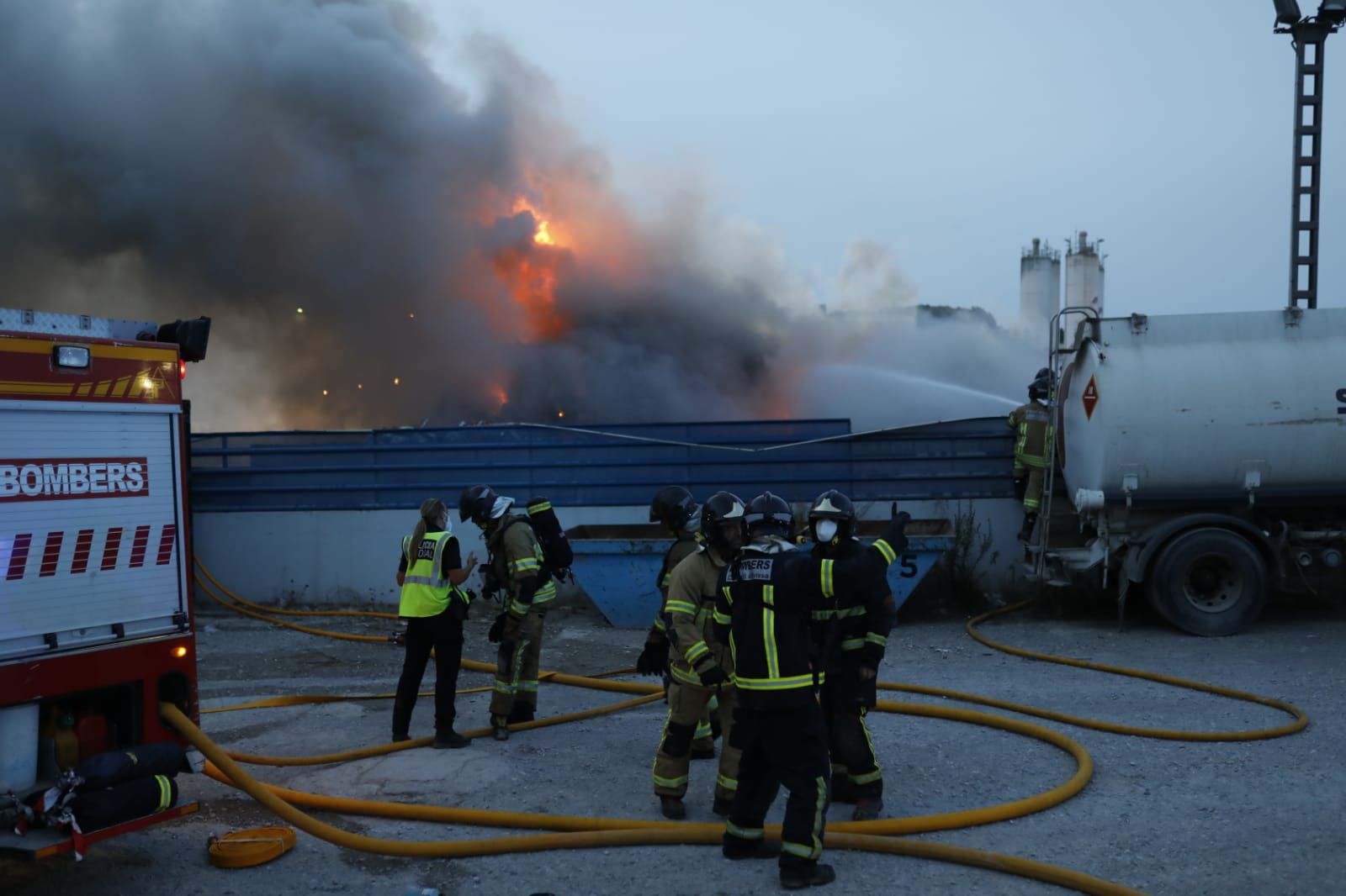 Declarado un fuego en Ca Na Negreta