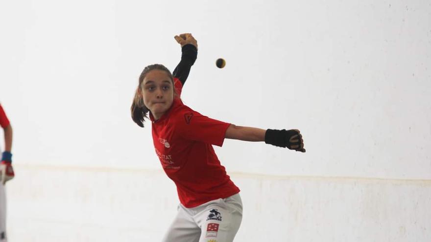 Carmen Jiménez, jugadora de pilota valenciana de Castelló.