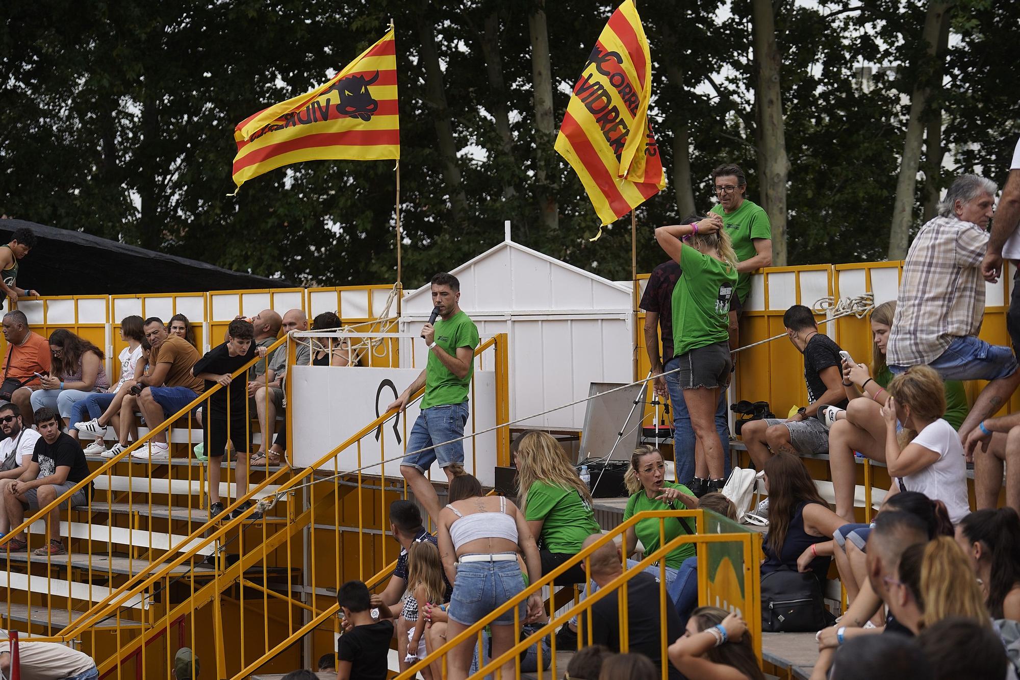 Les imatge del correbou de Vidreres