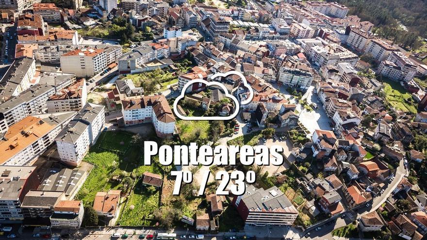 El tiempo en Ponteareas: previsión meteorológica para hoy, miércoles 7 de mayo