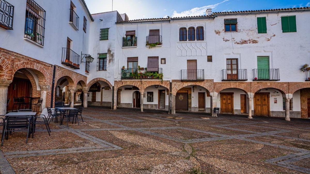 Plaza Chica de Zafra en Badajoz