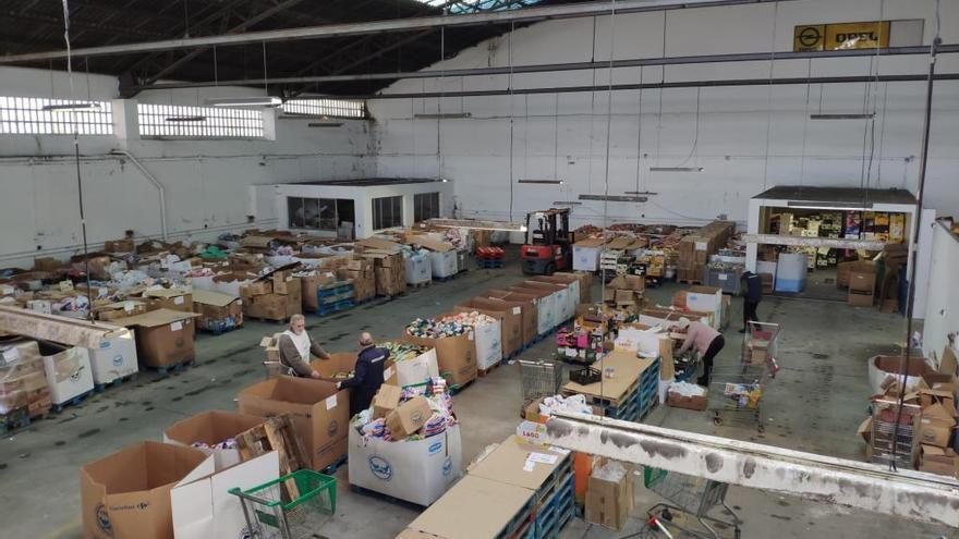 El Banco de Alimentos repartió 200.000 kilos de comida el año pasado en Pontevedra