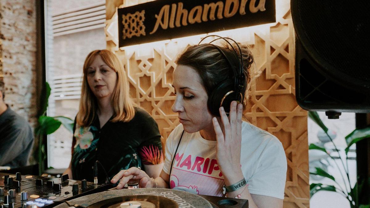 Un momento de la experiencia Murcia en Vinilo.