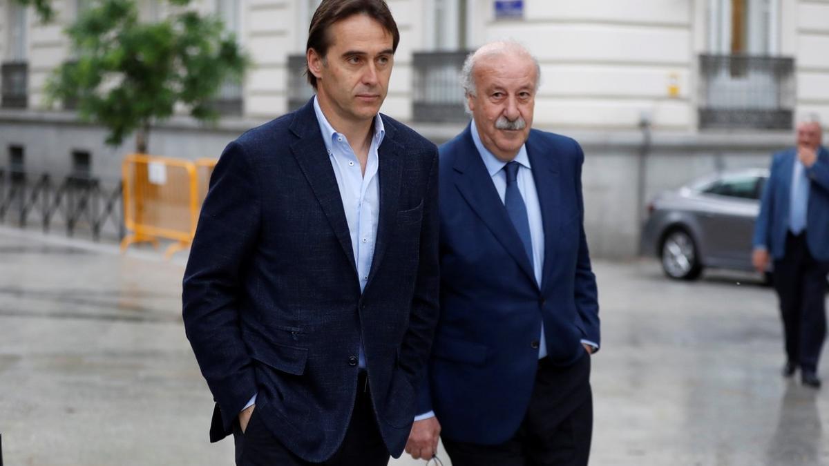 Lopetegui y Del Bosque han declarado en la Audiencia Nacional