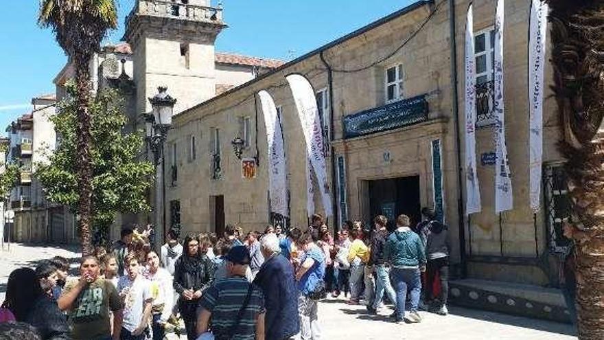 Visita de escolares al Museo. // FdV