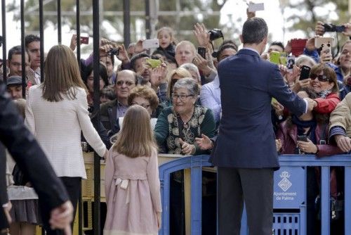 Royals bei der Ostermesse