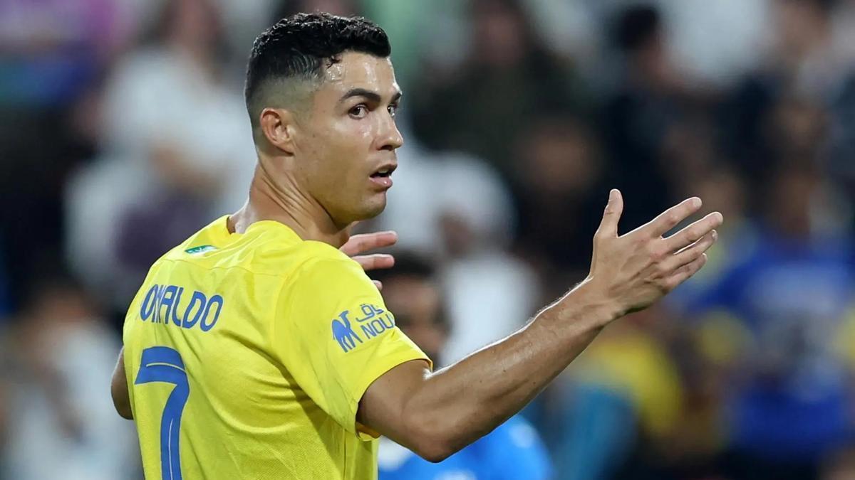 Cristiano Ronaldo, con el Al Nassr.