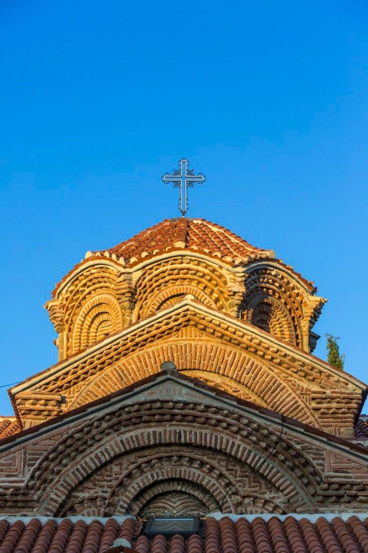 Iglesia en Ohrid, declarada Patrimonio de la Humanidad por la Unesco.