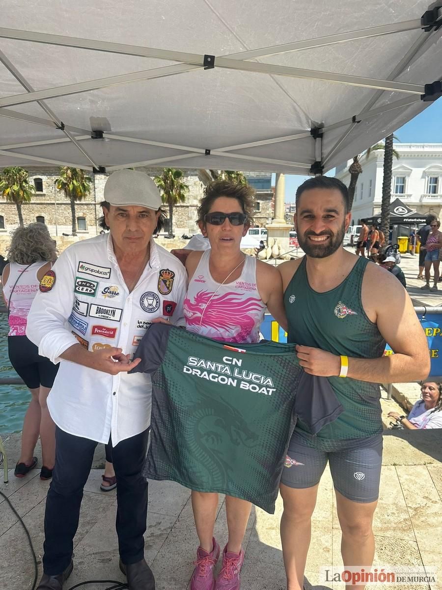 Las mejores imágenes de la IV Regata de la Liga de Barco Dragón
