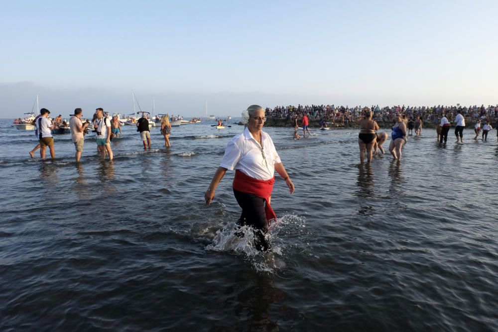 Procesión de la Virgen del Carmen en El Palo