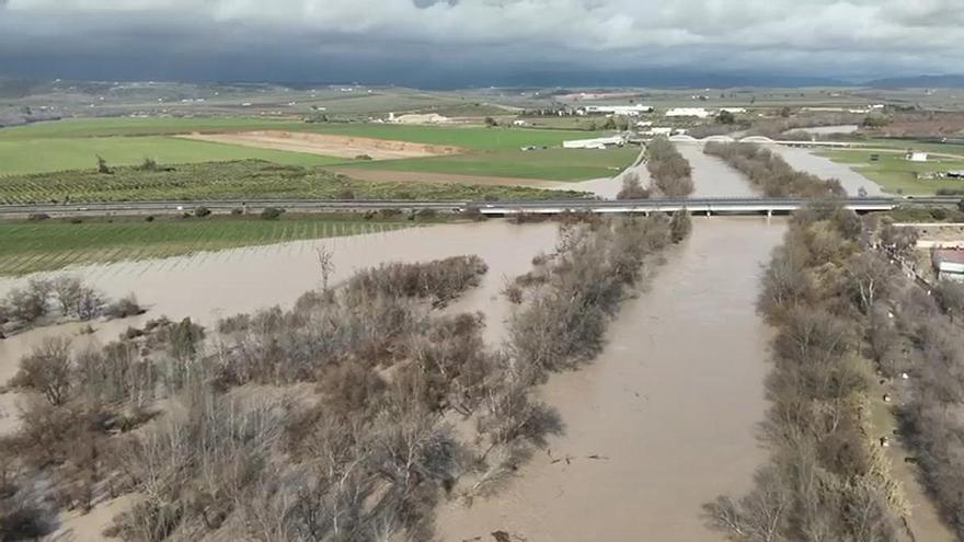 El Guadalquivir se ensancha en Villa del Río
