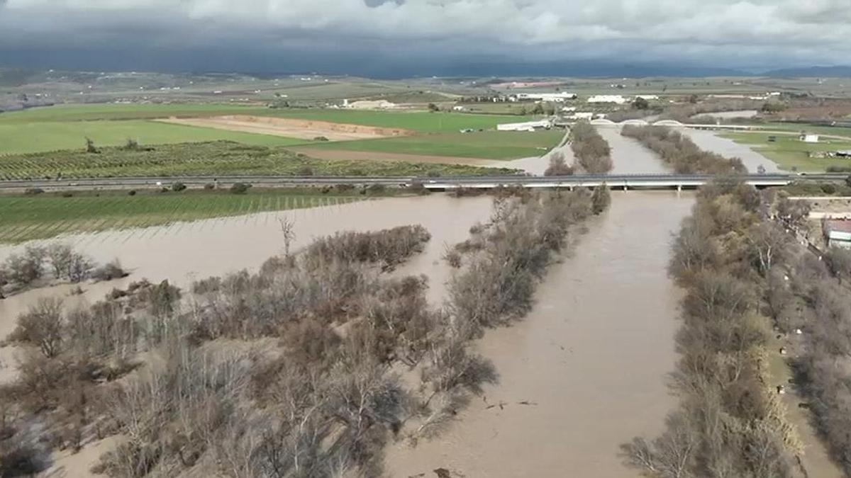 El Guadalquivir se ensancha en Villa del Río