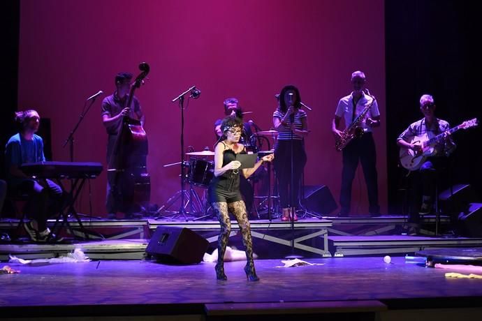 18-07-19 GENTE Y CULTURA. TEATROGUINIGUADA. LAS PALMAS DE GRAN CANARIA. Cabare. Reportaje sobre el show final del Big Bang Festival. Ensayo general. Fotos: Juan Castro.  | 18/07/2019 | Fotógrafo: Juan Carlos Castro