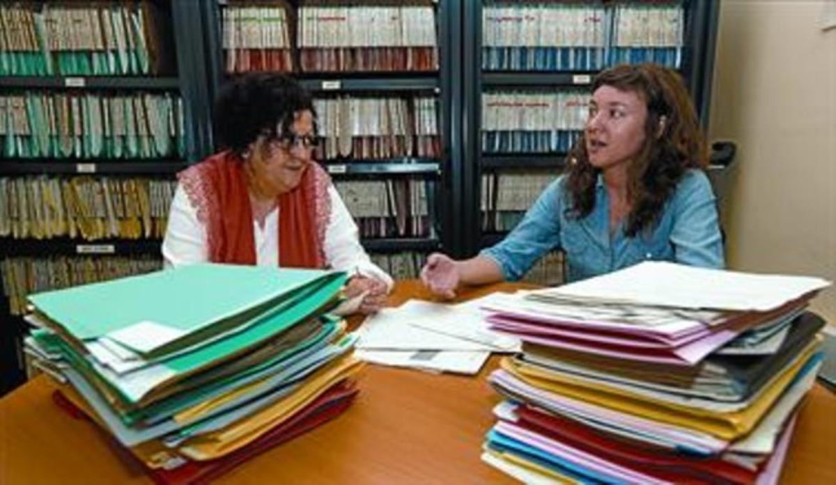 Vocacionals 8 Montse Hernández i Laia Rubiralta, a la seu dels serveis socials de Sant Cugat. Vocacionals 8 Montse Hernández i Laia Rubiralta, a la seu dels serveis socials de Sant Cugat.