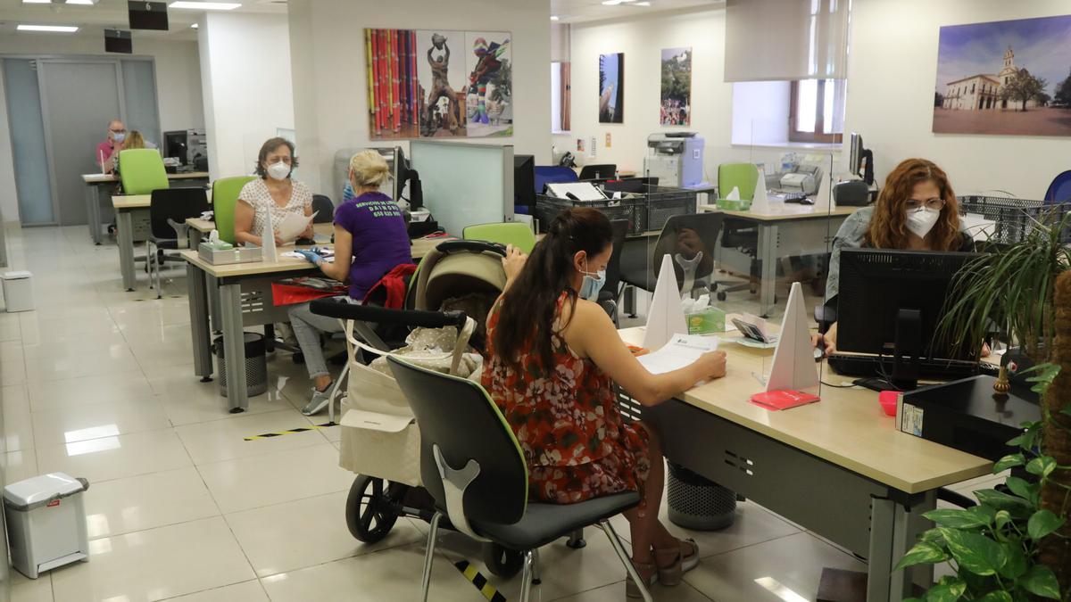 Imagen de archivo de las dependencias para la atención al ciudadano del Ayuntamiento de Castelló