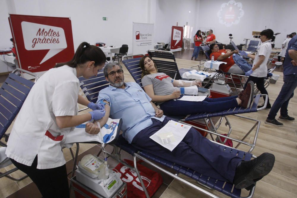 Donació de sang a Girona.