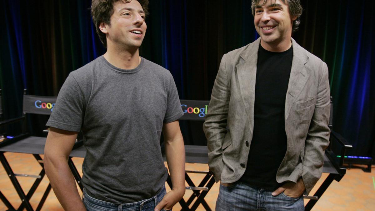 Image: Larry Page, Sergey Brin