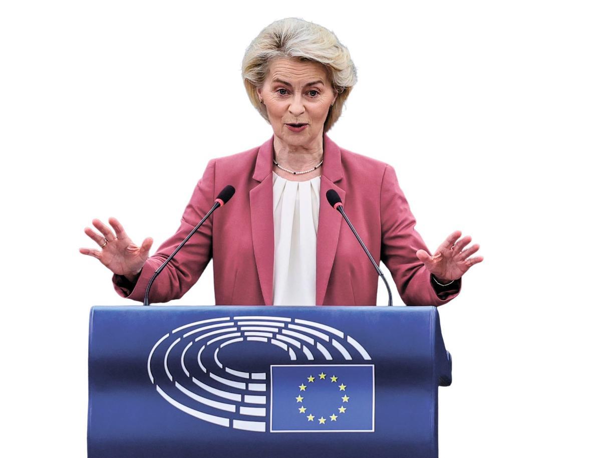 Úrsula Von der Leyen, Presidenta de la Comisión Europea.