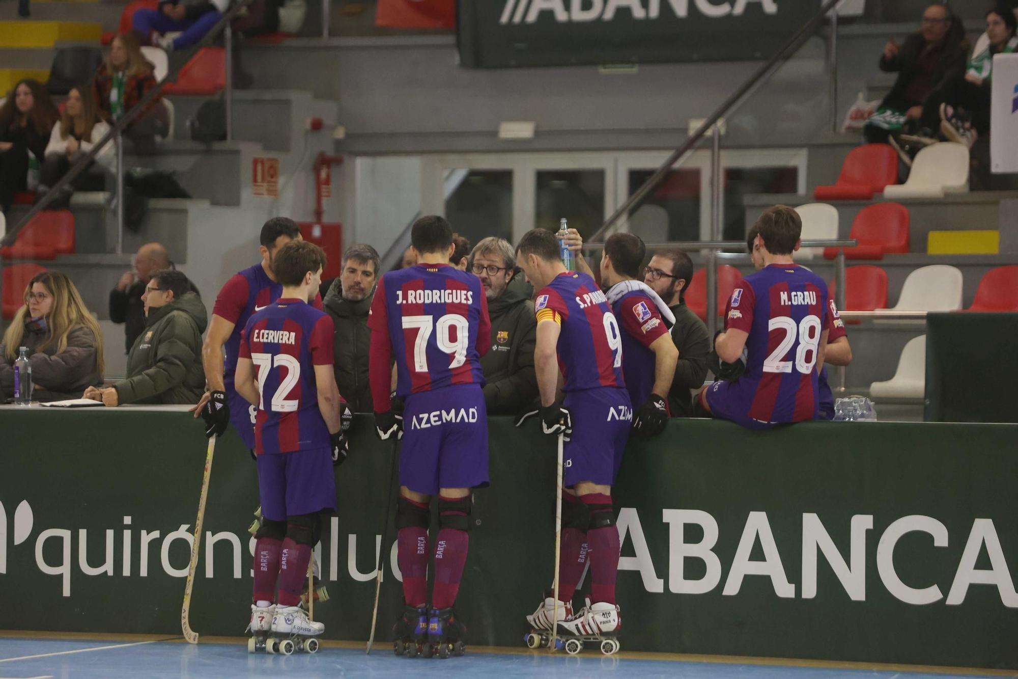 El Liceo cae contra al Barça en el pabellón de Riazor