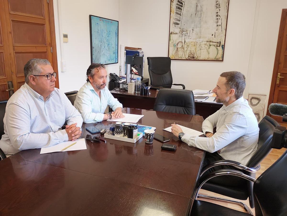 Imagen de encuentro entre Fernando Rubio y Mariano Juan.